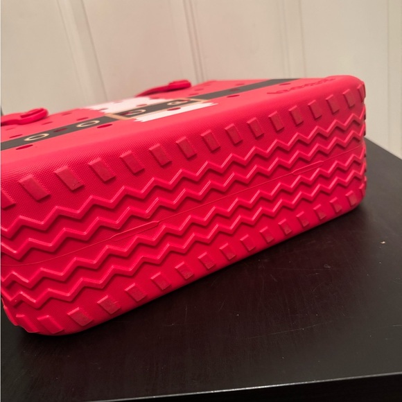 Santa Christmas Red Bogg Bag Original Large Waterproof Rubber Tote - Picture 6 of 12